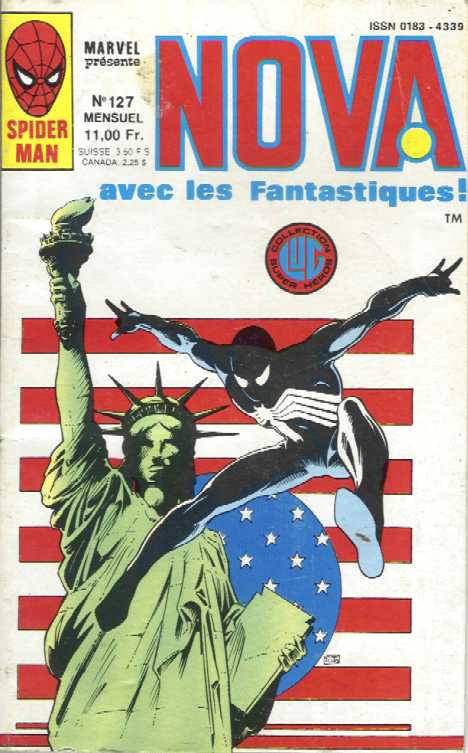 Scan de la Couverture Nova n 127